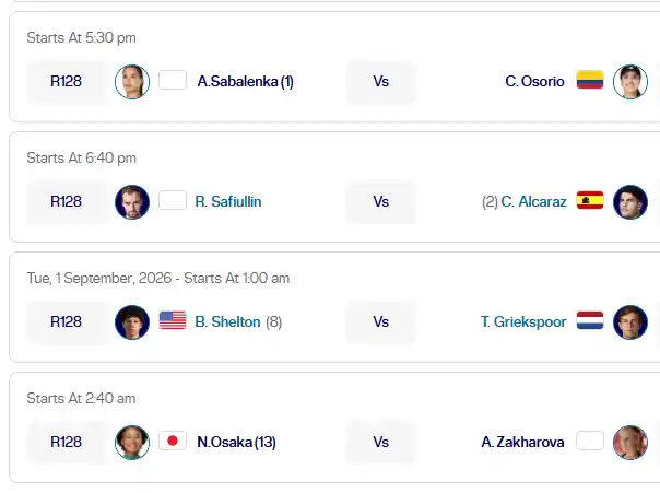 atp dia2 lunes31 agosto 2026